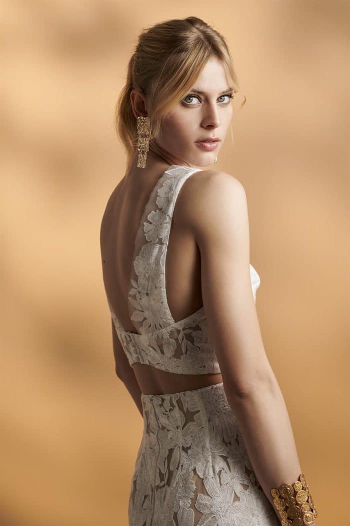 Noce Rembo Styling Zweiteiler, Brautkleid, Boho