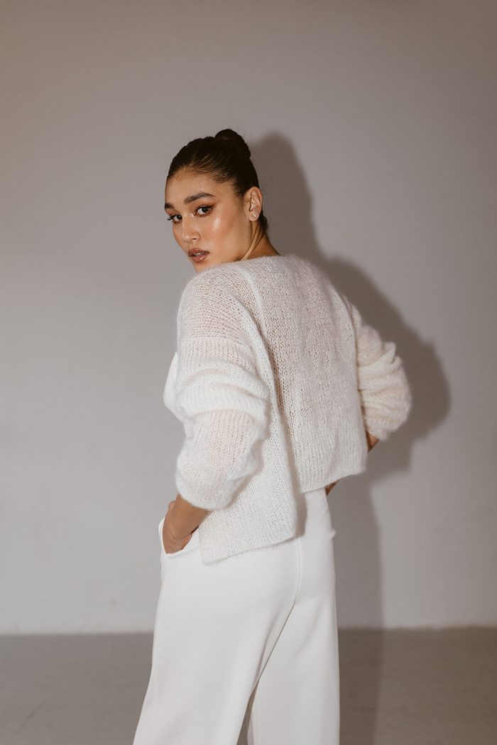 Zarter Braut-Cardigan – Bild 4