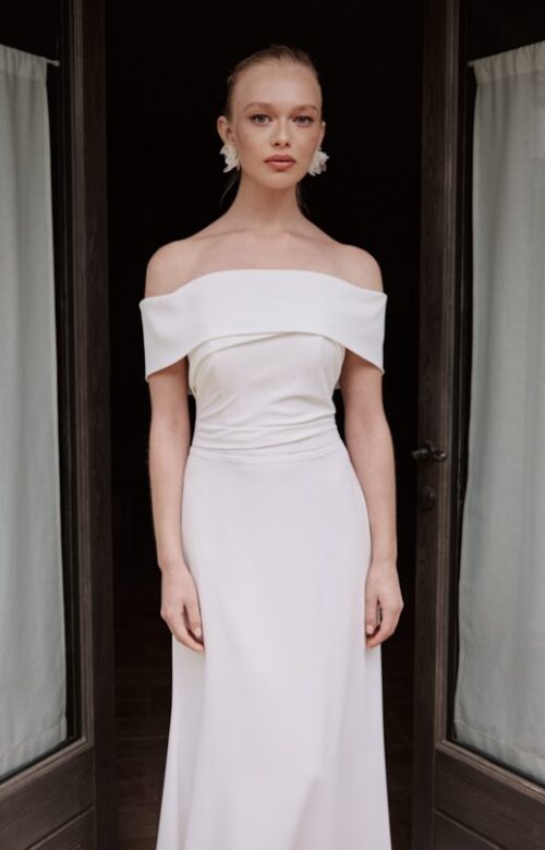 Le Rina Agnetta Kleid Standesamt Brautkleid Saarland